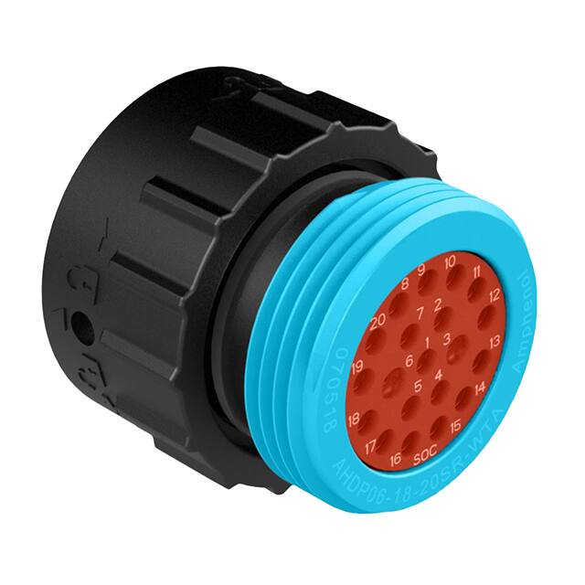 AHDP06-18-20SR-WTA Amphenol Sine Systems Corp  Rundsteckverbindergehäuse